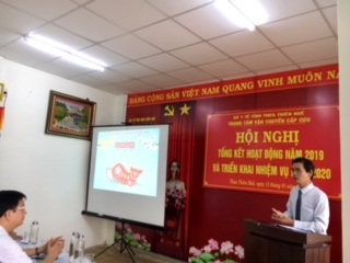 ThS Hoàng Hữu Nam phát biểu tại hội nghị